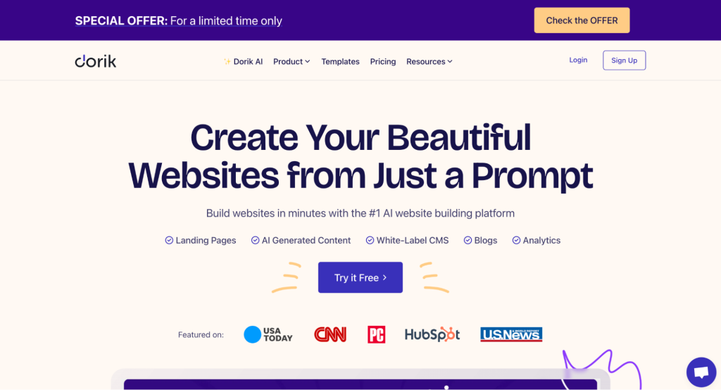 12 Best AI Website Builders To Unlock Your Creativity Dorik AI