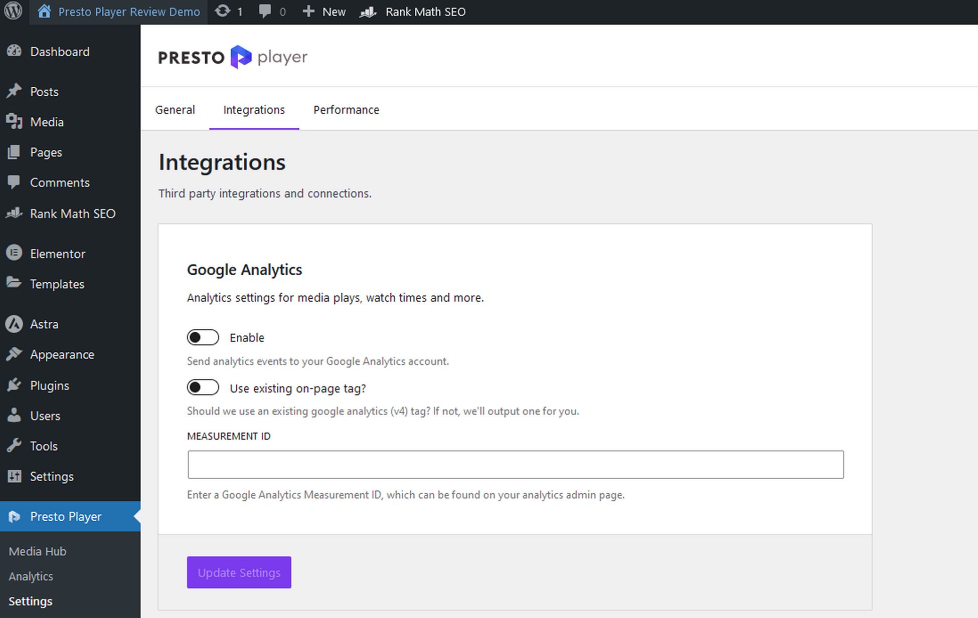 Presto Player Review: The Ultimate WordPress Video Companion? Presto player analytics details