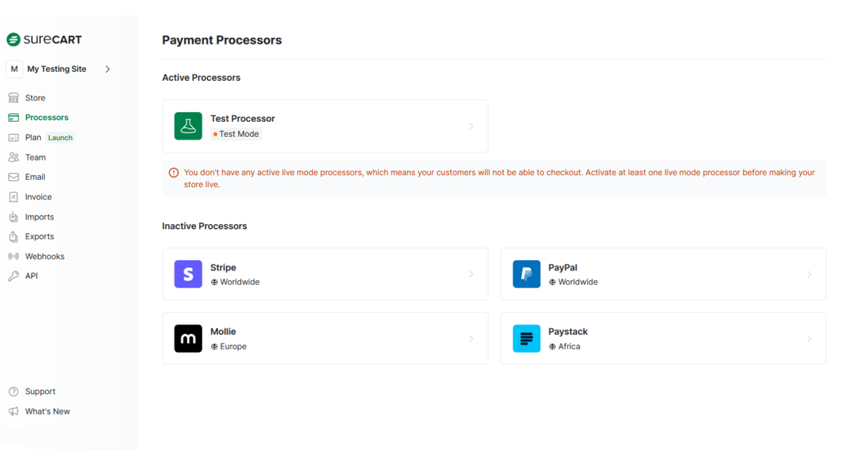 How To Sell Website Templates (Design and Make Profit) Select another payment processor