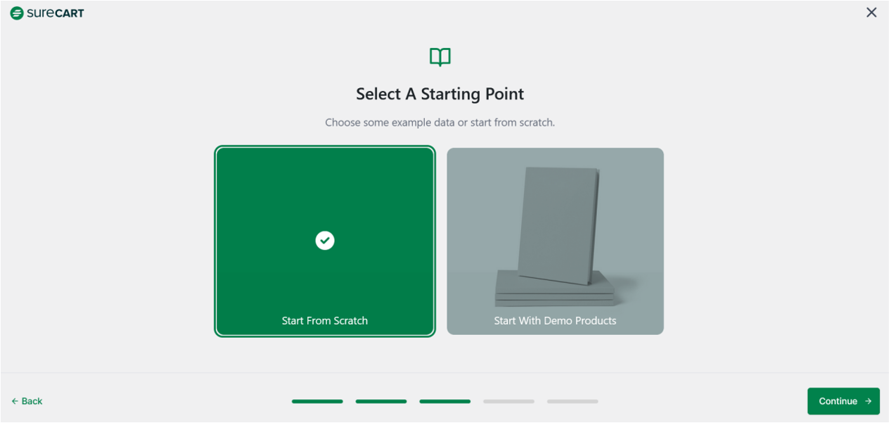 How To Sell Website Templates (Design and Make Profit) Select starting point