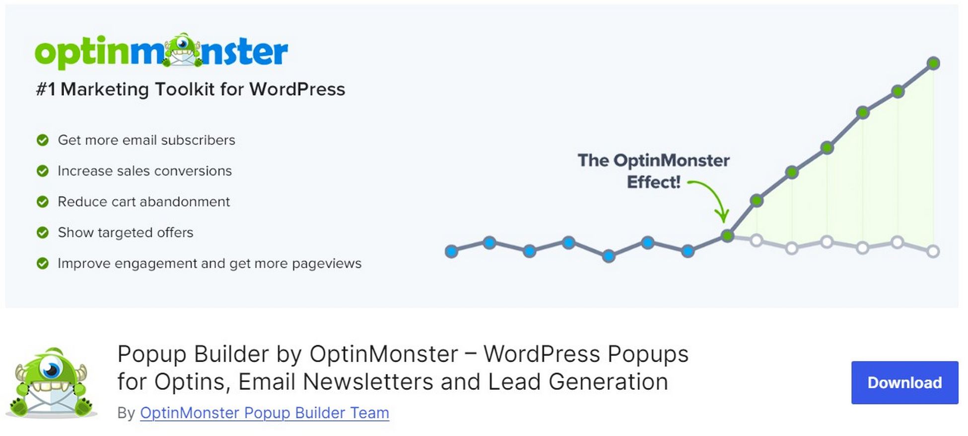 17 Best WordPress Automation Tools to Save 100+ Hours/Week popup-builder-by-optinmonster