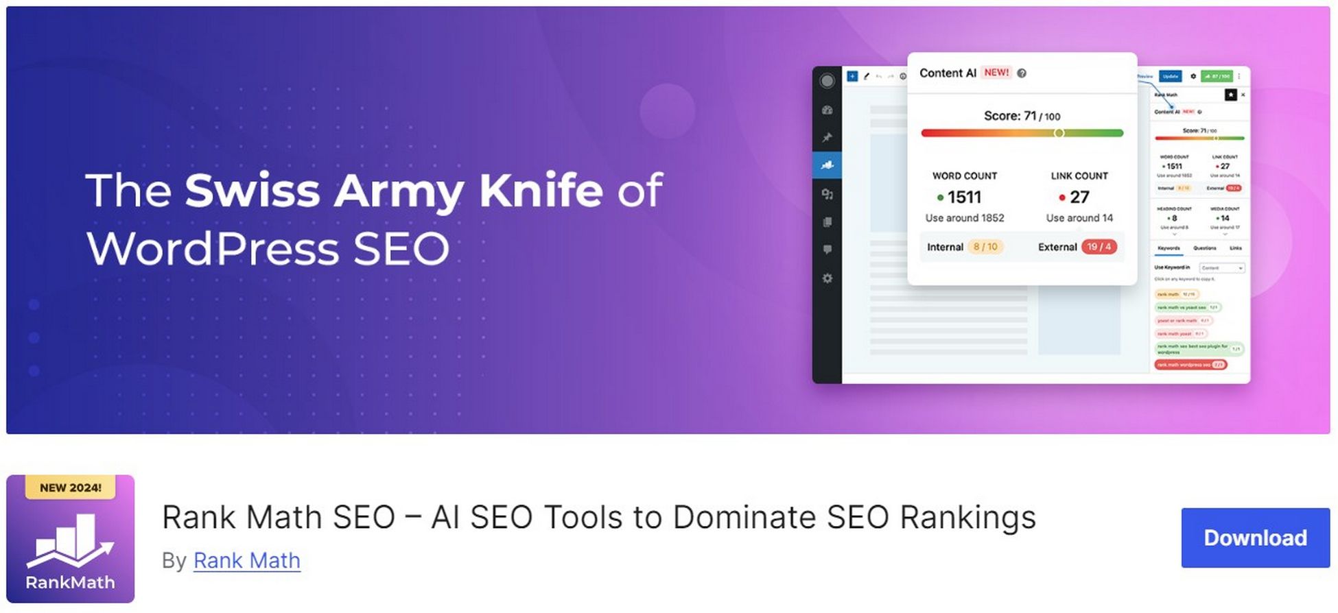 17 Best WordPress Automation Tools to Save 100+ Hours/Week rank-math-seo
