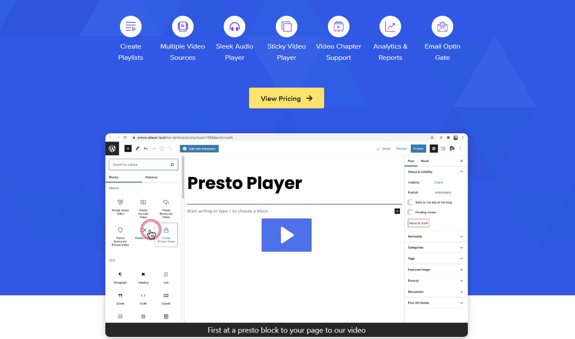 Website owners: Vimeo vs. YouTube - Is There a Better Option? presto-player-performance-optimization