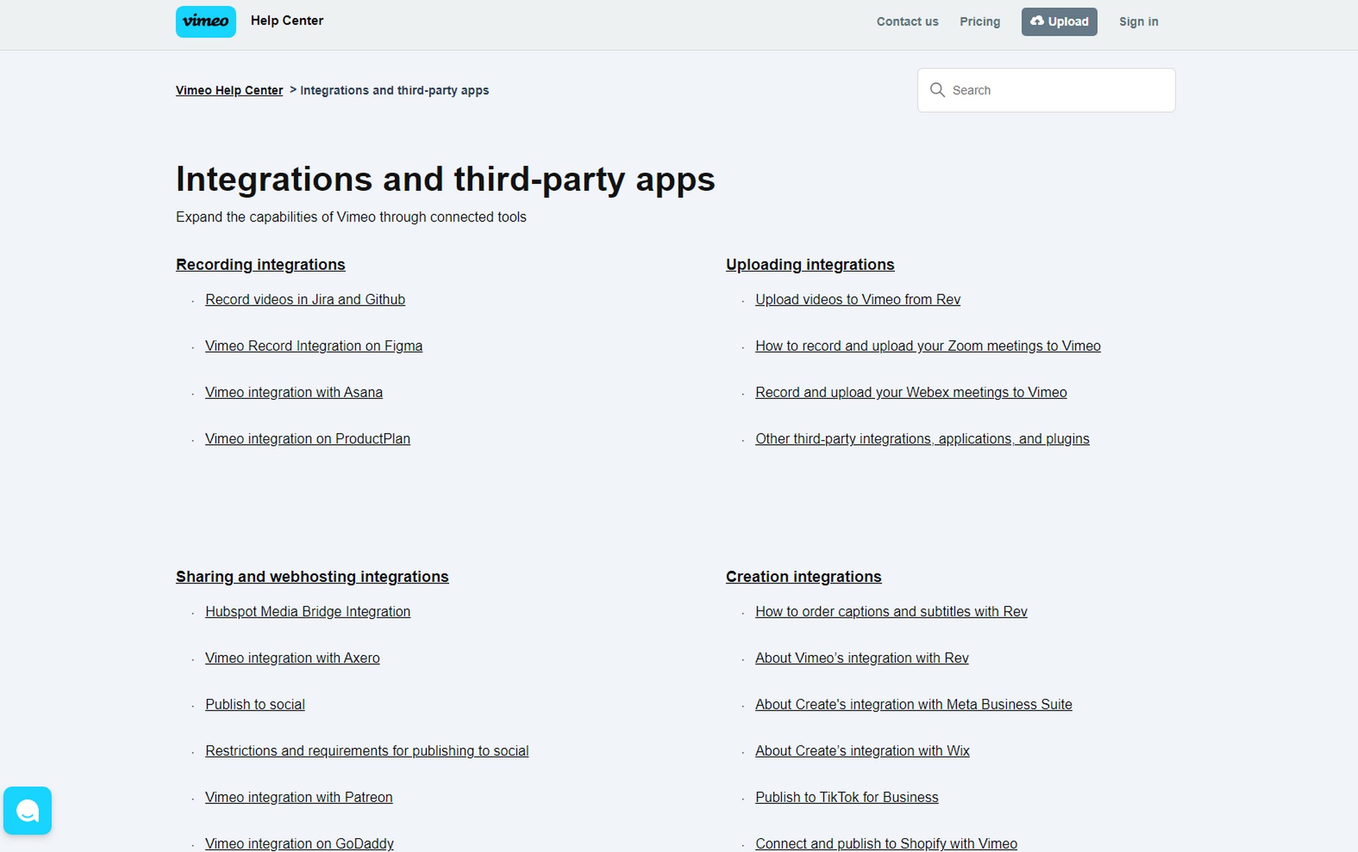 Website owners: Vimeo vs. YouTube - Is There a Better Option? vimeo-integrations