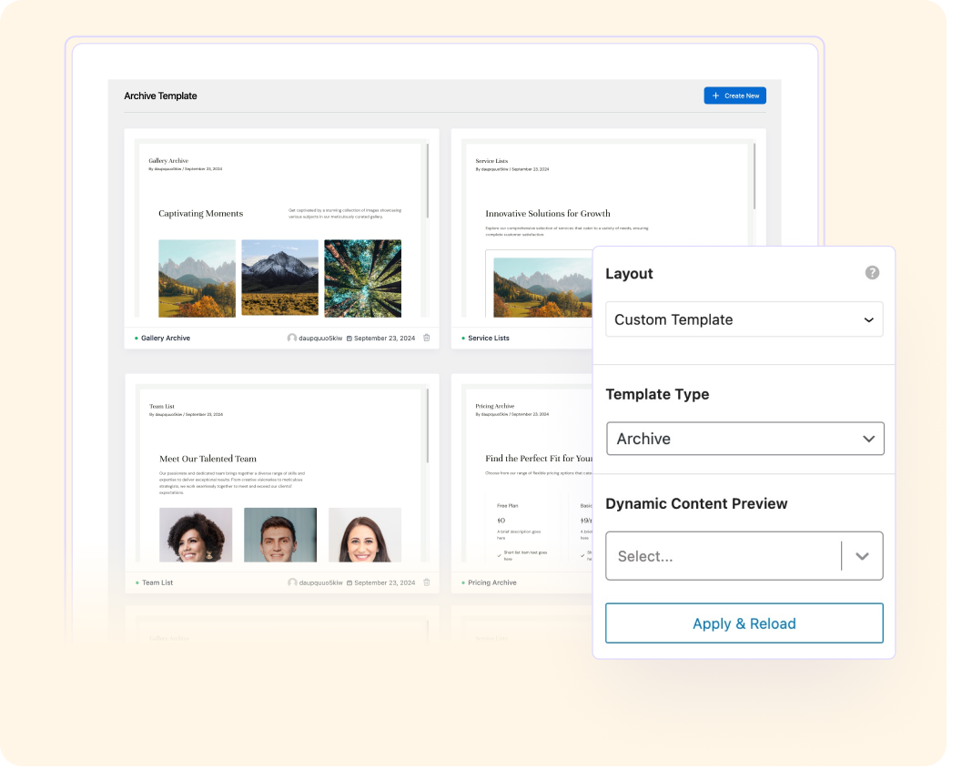 Archive - Astra Site Builder Archive Astra Site Builder