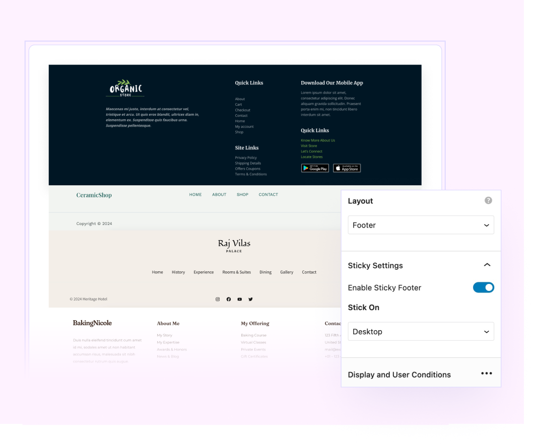 footer-astra-site-builder Footer Astra Site Builder