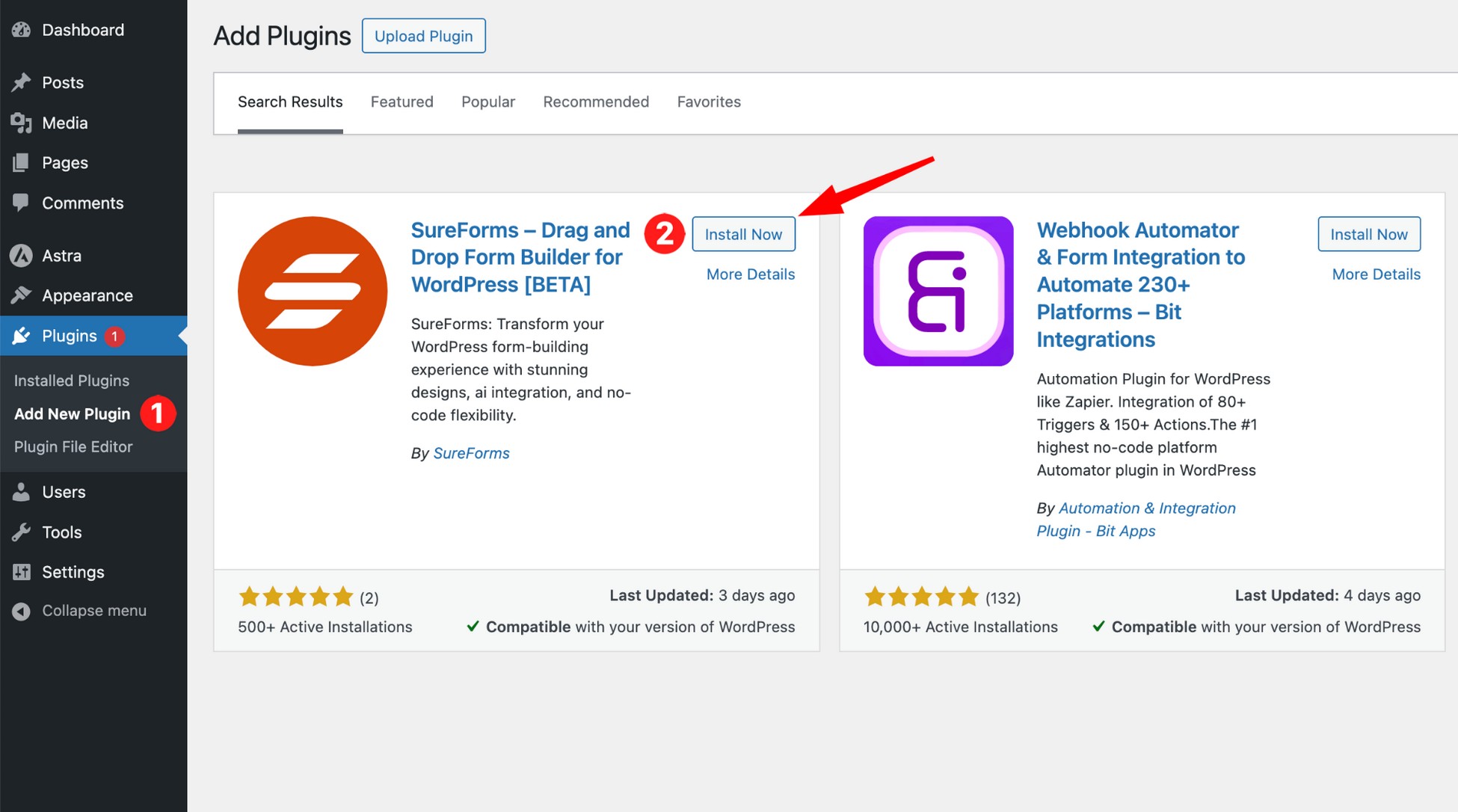 Introducing SureForms: AI-Powered Form Building Made Easy install sureforms