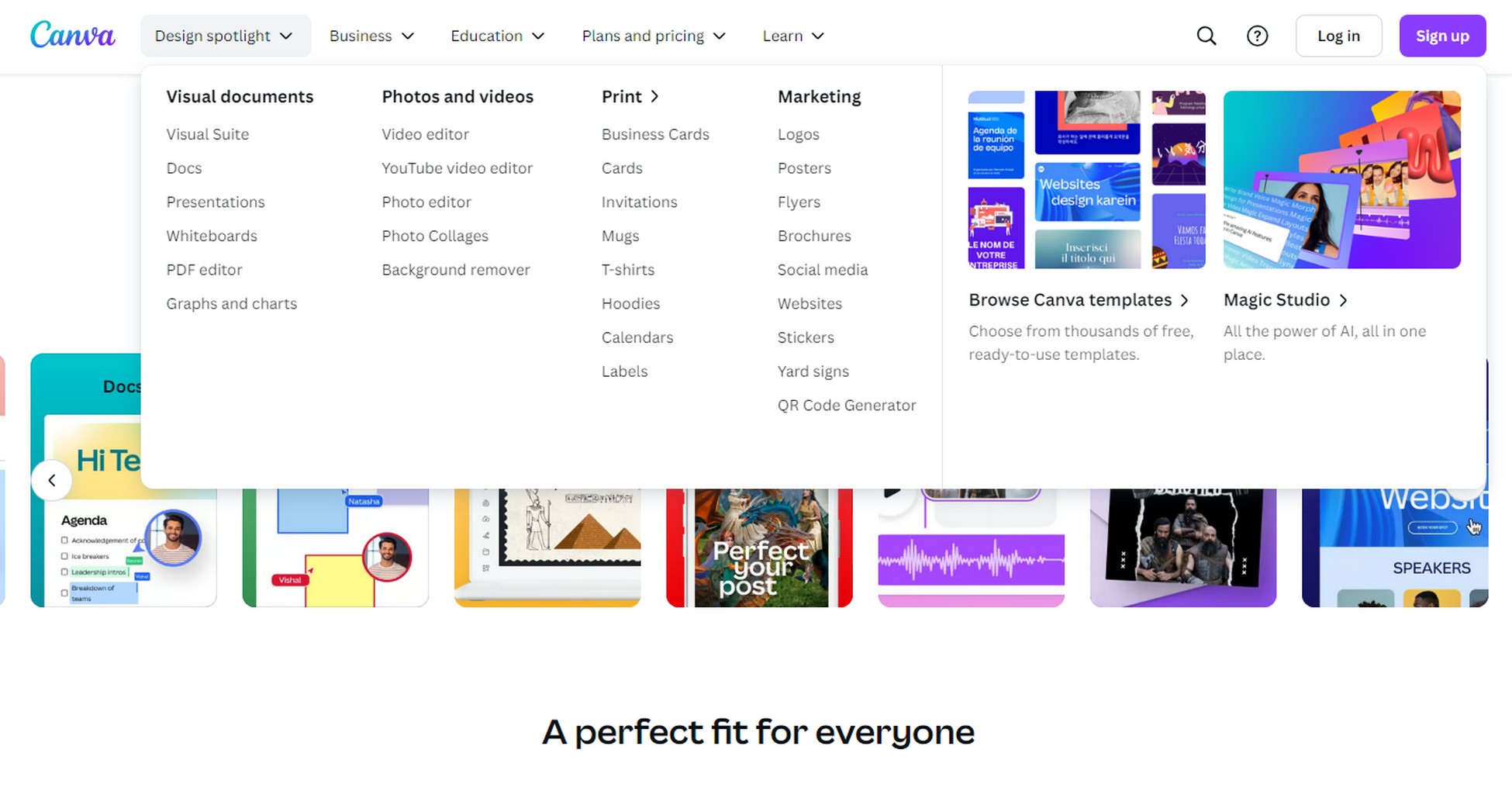 14 Stunning Mega Menu Examples for Better User Engagement canva-mega-menu
