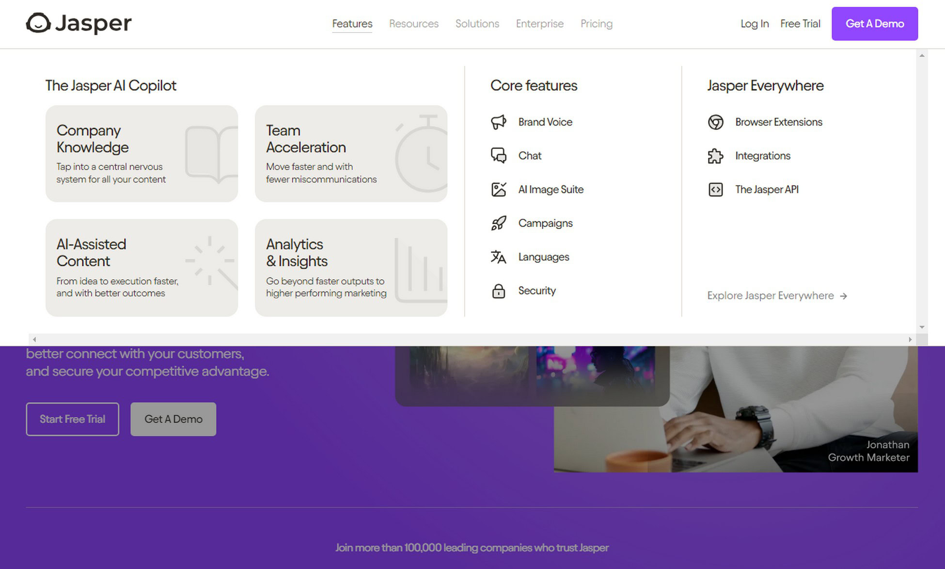 14 Stunning Mega Menu Examples for Better User Engagement jasper-mega-menu