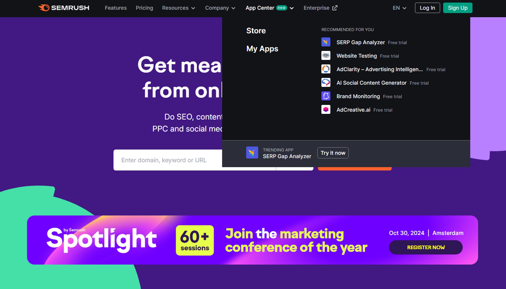 14 Stunning Mega Menu Examples for Better User Engagement semrush-mega-menu