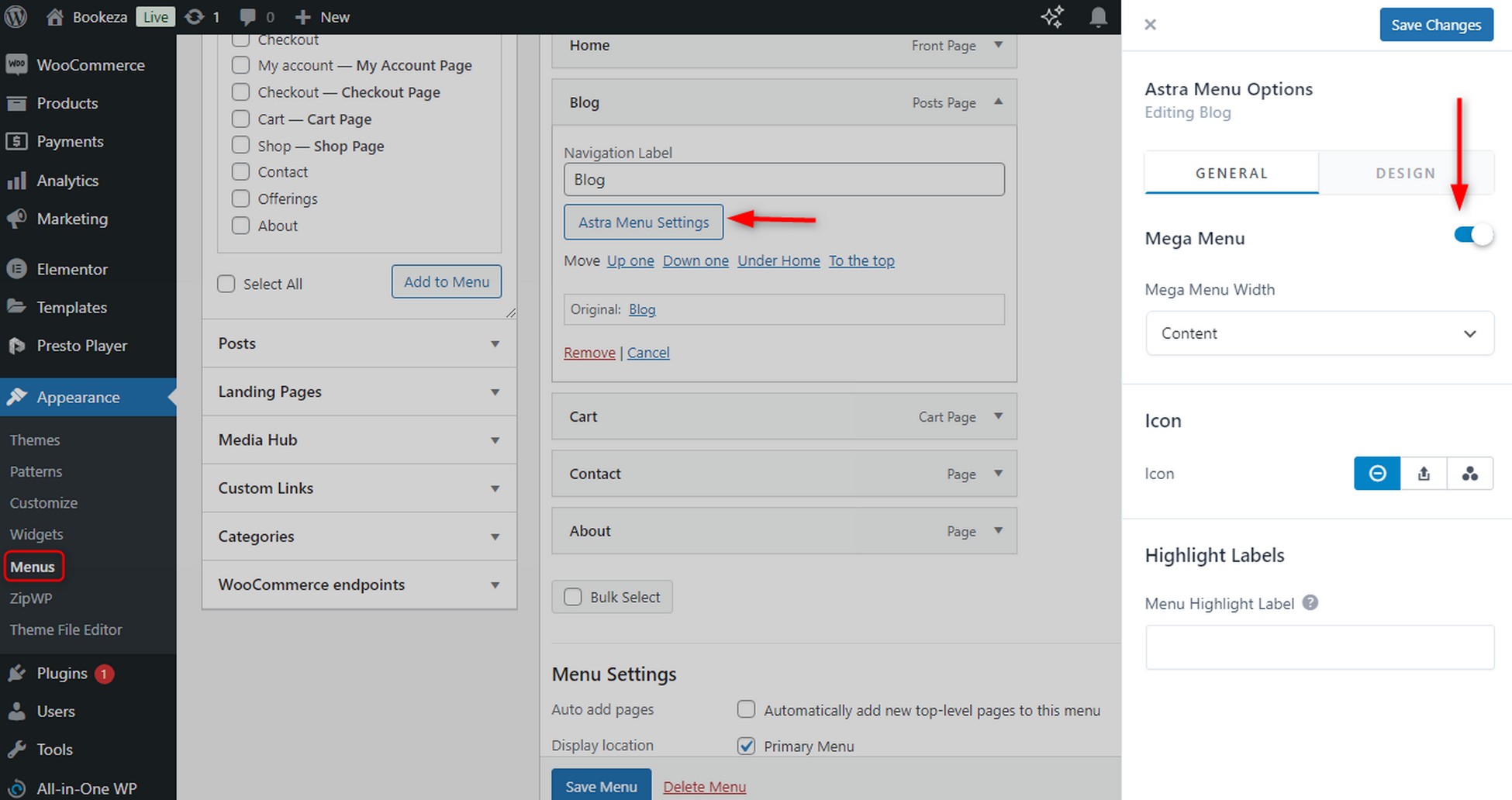 14 Stunning Mega Menu Examples for Better User Engagement Turn on Mega Menu and click Save Changes