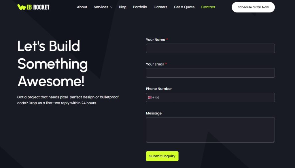 Contact Page