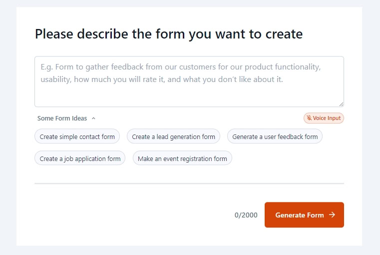 Stay Connected: Add a Contact Form to Your WordPress Website Add Prompt On SureFomrs Build with AI.