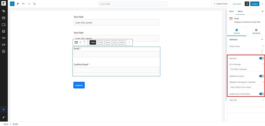 SureForms: The Form Builder You've Been Waiting For? Advanced Configuration Options - SureForms