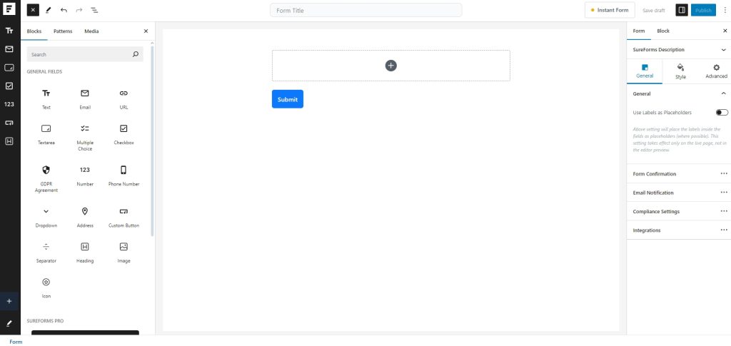 SureForms: The Form Builder You've Been Waiting For? Browse all Blocks on SureForms
