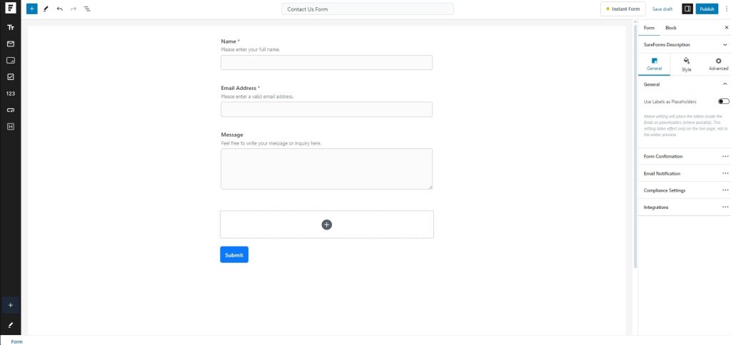 SureForms: The Form Builder You've Been Waiting For? SureForms on Block Editor