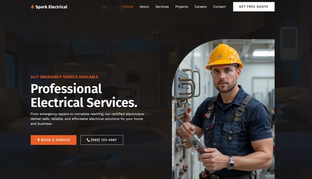 Introducing the Electrician Company Template Why Use the Electrician Company Template