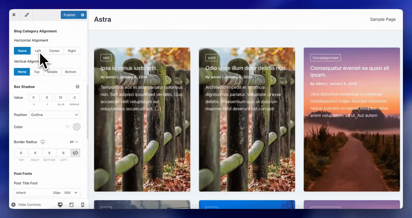Astra Pro 4.12.0 – Blog Pro: What’s New & How to Use It Categoryalignment