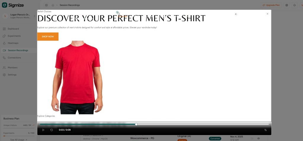 How To Grow Your eCommerce Store With Value and Volume Tests watch the user experience on the page and see exactly what works and what doesn’t.